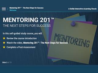 Mentoring 201™ The Next Steps for Success (eLearning Classic)