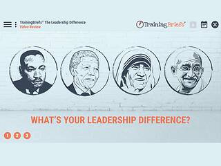 TrainingBriefs® The <mark>Leadership</mark> Difference