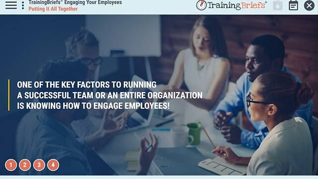 TrainingBriefs® Engaging Your Employees