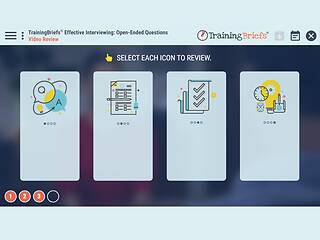 TrainingBriefs® Effective <mark>Interviewing</mark>: Open-Ended Questions