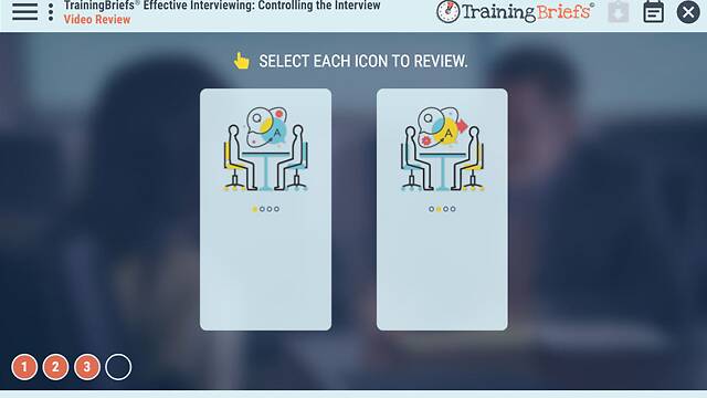 TrainingBriefs® Effective <mark>Interviewing</mark>: Controlling the Interview