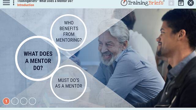 TrainingBriefs® What Does a Mentor Do?