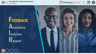 TrainingBriefs® Embracing Feedback