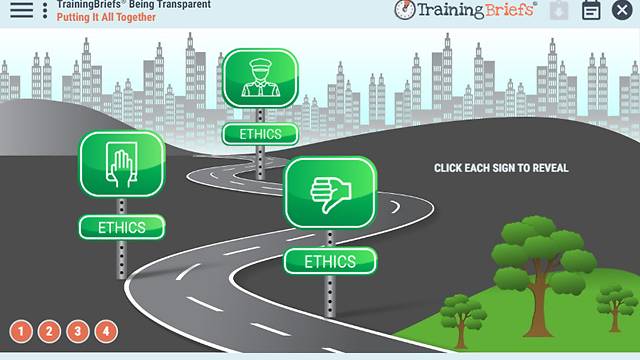 TrainingBriefs® Being Transparent