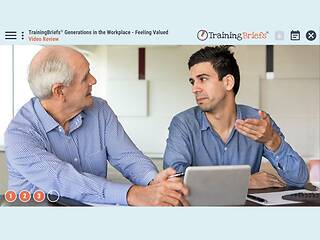 TrainingBriefs® Generations in the Workplace - Feeling Valued