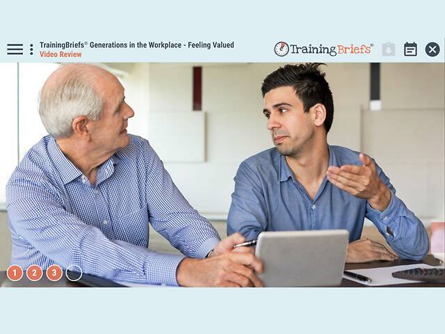 TrainingBriefs® Generations in the Workplace - Feeling Valued