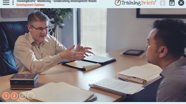 TrainingBriefs® Mentoring - Establishing Development Needs
