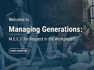 Managing Generations: M.E.E.T. for Respect in the Workplace™ (Streaming)