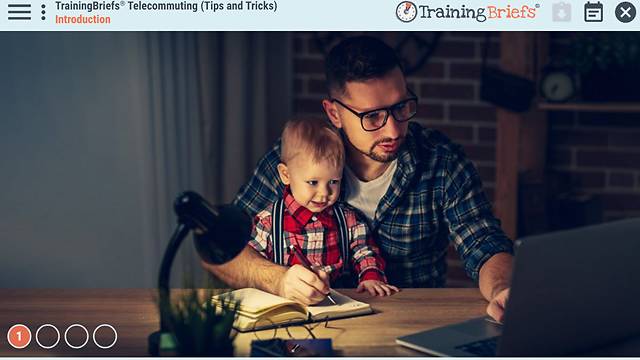 TrainingBriefs® Telecommuting (Tips and Tricks)