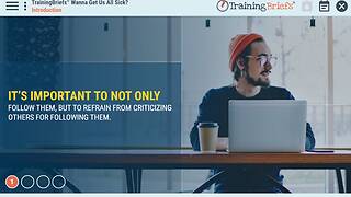 TrainingBriefs® Wanna Get Us All Sick?