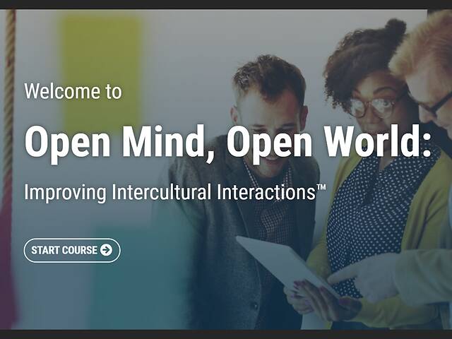 Open Mind, Open World: Improving Intercultural Interactions™ (Streaming)