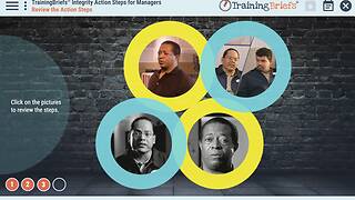 TrainingBriefs® Integrity Action Steps for Managers