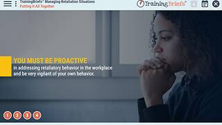 TrainingBriefs® Managing Retaliation Situations