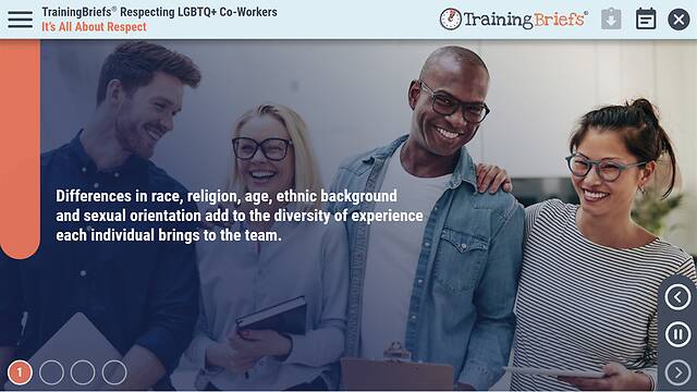 TrainingBriefs® Respecting LGBTQ+ Co-Workers