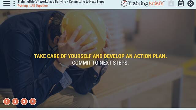 TrainingBriefs® Workplace Bullying – Committing to Next Steps