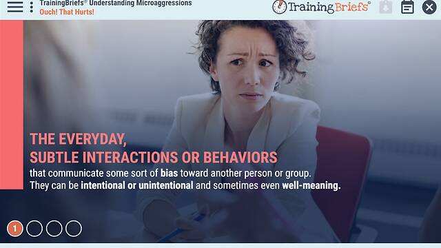 TrainingBriefs® Understanding Microaggressions