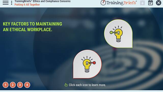 TrainingBriefs® <mark>Ethics</mark> and Compliance Concerns