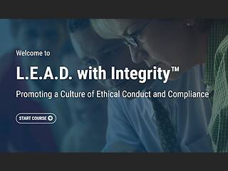 L.E.A.D. with Integrity™: Promoting a Culture of Ethical Conduct and <mark>Compliance</mark> (Streaming)