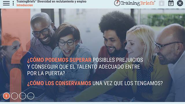 TrainingBriefs® Diversity in Recruiting & Hiring (Spanish)