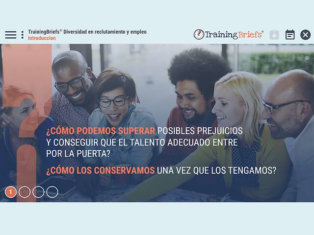 TrainingBriefs® Diversity in Recruiting & Hiring (Spanish)