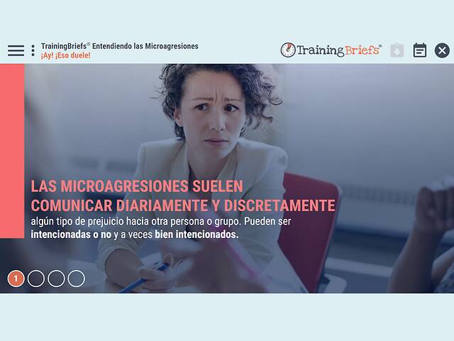 TrainingBriefs® Understanding Microaggressions (Spanish)