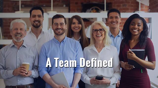 A Team Defined (Interactive Tool)