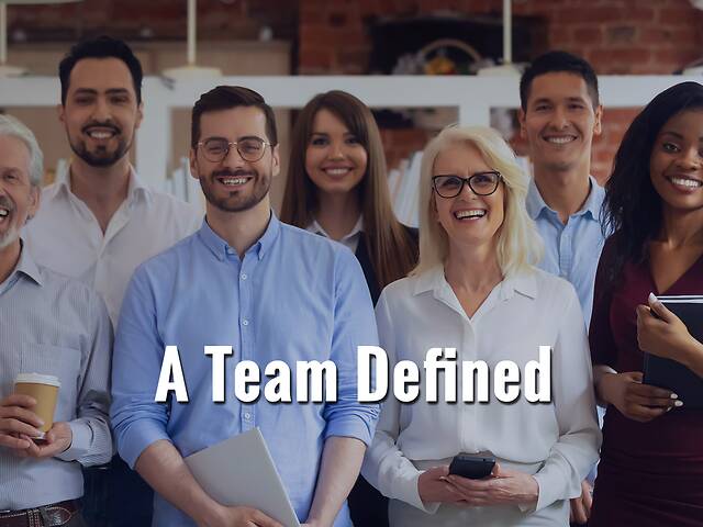A Team Defined (Interactive Tool)