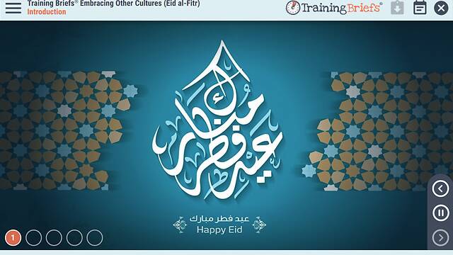 TrainingBriefs® Embracing Other Cultures (Eid al-Fitr)