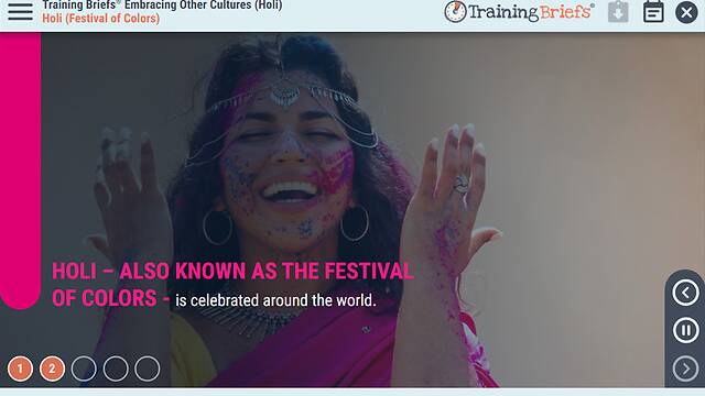 TrainingBriefs® Embracing Other Cultures (Holi)