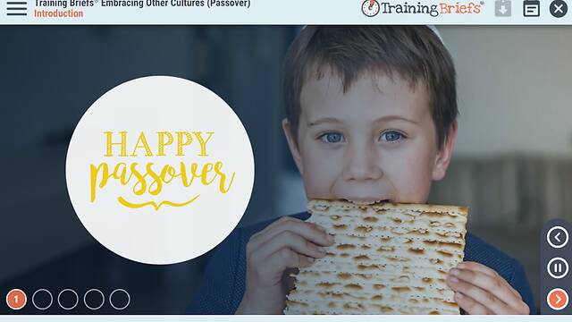 TrainingBriefs® Embracing Other Cultures (Passover)