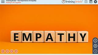 TrainingBriefs® The Importance of Empathy
