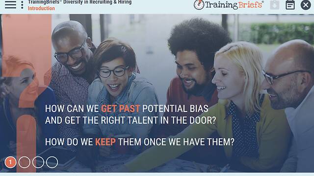 TrainingBriefs® Diversity in Recruiting & Hiring (Portuguese-Brazilian)