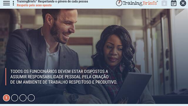 TrainingBriefs® Gender <mark>Respect</mark> (Portuguese-Brazilian)