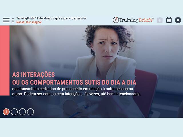 TrainingBriefs® Understanding Microaggressions (Portuguese-Brazilian)