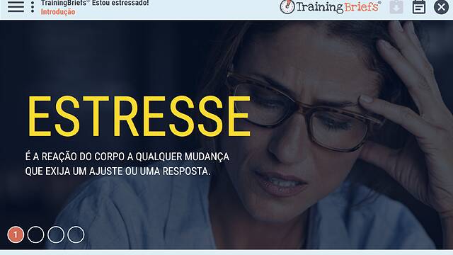 TrainingBriefs® I’m Stressed! (Portuguese-Brazilian)