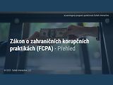 The Foreign Corrupt Practices Act (FCPA) - An Overview (Czech)