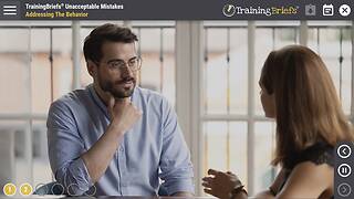 TrainingBriefs® Unacceptable Mistakes