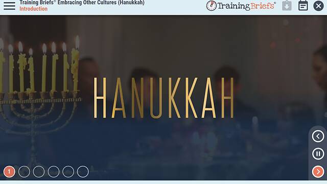 TrainingBriefs® Embracing Other Cultures (Hanukkah)
