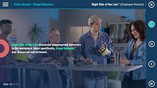 Right Side of the Line: Creating a Respectful & Harassment-Free Workplace™ (Standard - Employee)