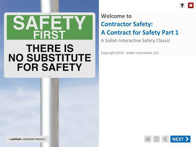 Contractor Safety - A Contract for Safety™ Part 1