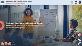 TrainingBriefs® Why Employee Training Matters