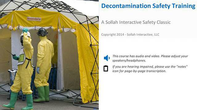 Decontamination <mark>Safety</mark> Training™
