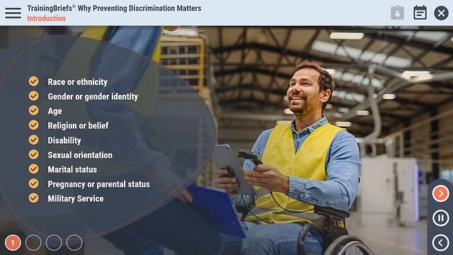 TrainingBriefs® Why Preventing Discrimination Matters