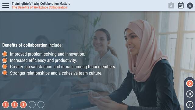 TrainingBriefs® Why Collaboration Matters