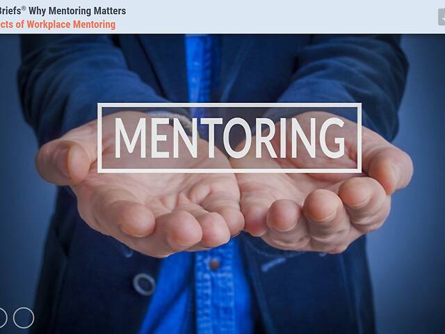 TrainingBriefs® Why Mentoring Matters