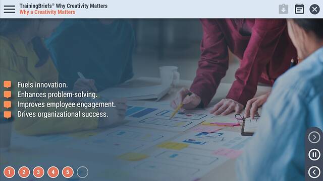 TrainingBriefs® Why Creativity Matters