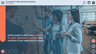 TrainingBriefs® Why Getting Results Matters