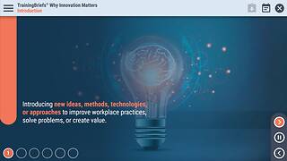 TrainingBriefs® Why Innovation Matters