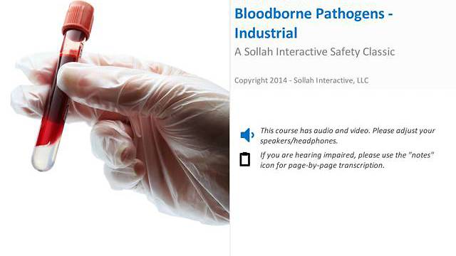 Bloodborne Pathogens: You Can't Tell By Looking™ (<mark>General</mark> Industry)