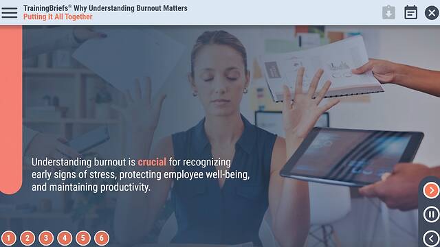 TrainingBriefs® Why Understanding Burnout Matters